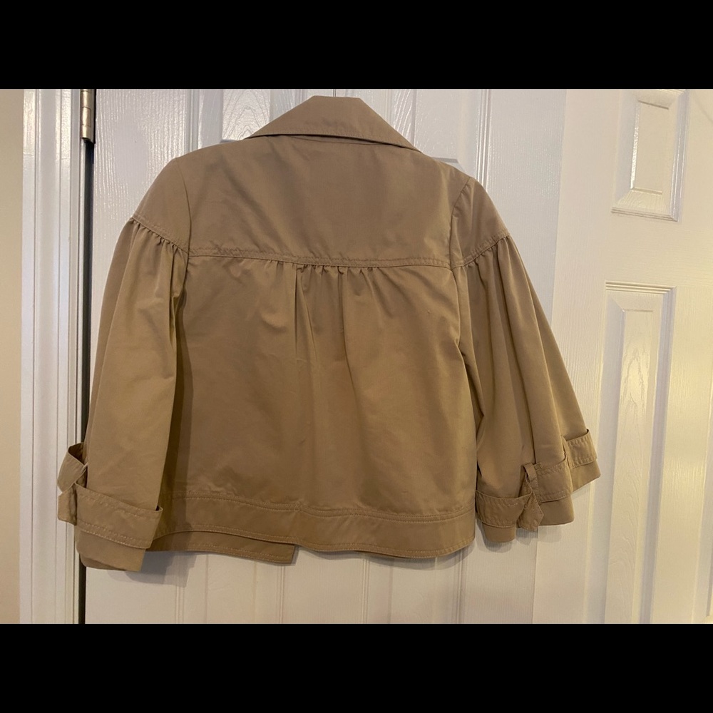 Tibi Cropped Raincoat Size 6 - Picture 6 of 6